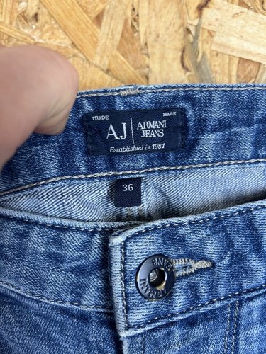 Pánské džíny Armani jeans 98 % bavlna