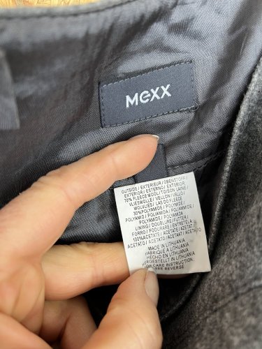 Vlněná sukně Mexx 70 % vlna