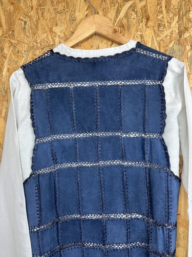 Námořní vesta Handmade 100 % kůže