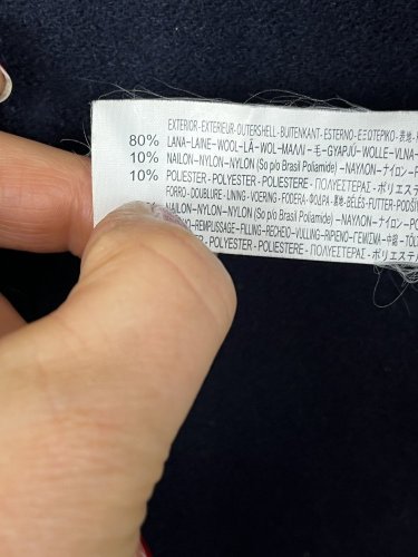 Pánský kabát ZARA 80 % vlna