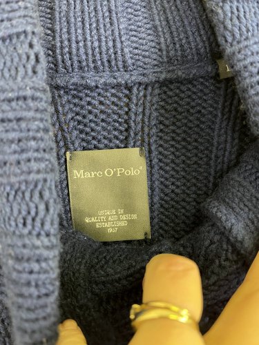 Pánský námořní svetr Marc O`Polo 55 % vlna 45 % bavlna