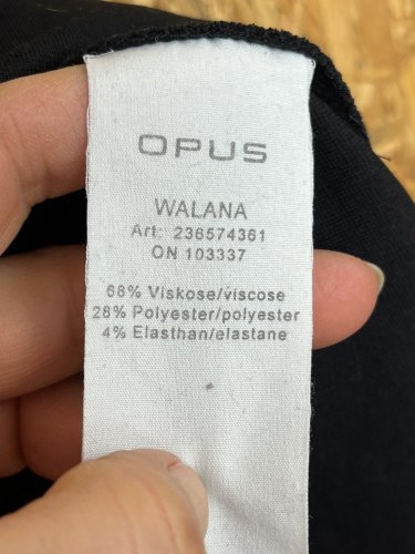 Teplákové šaty OPUS 68 % viskoza