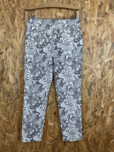 Kalhoty Max Mara s podílem bavlny a elastanu