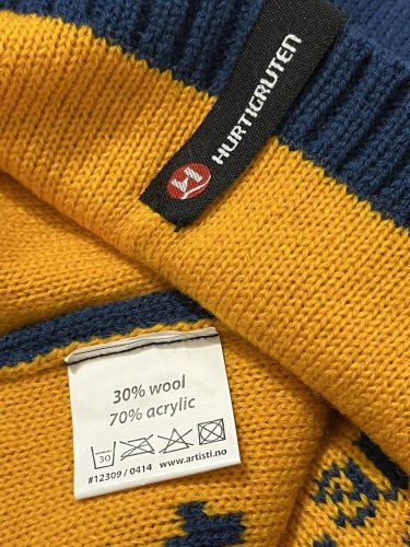 Čepice Hurtigruten 30 % vlna