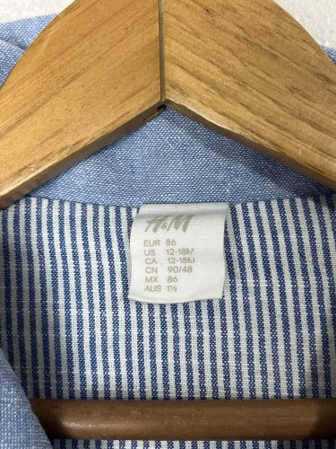 Dětské sako H&M 54 % len 46 % bavlna