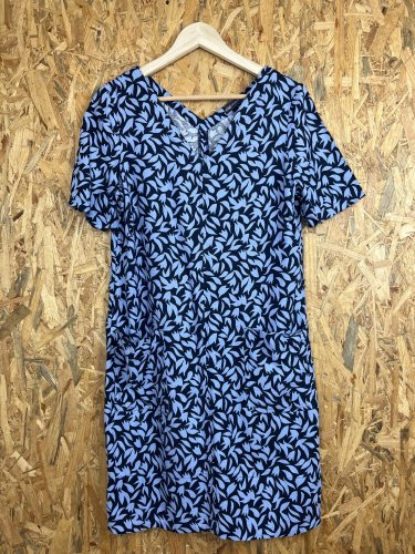 Lněné šaty Marks&Spencer 55 % len 45 % viskoza