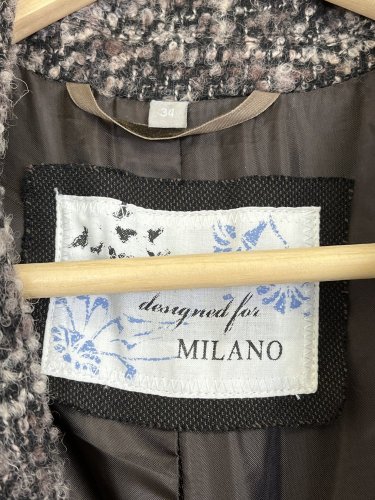 Vintage vlněné sako Milano 40 % vlna