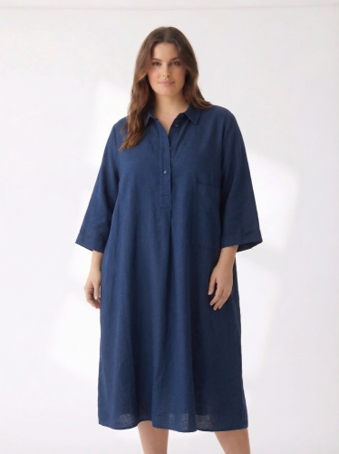 Námořní oversize šaty COS 100 % bavlna