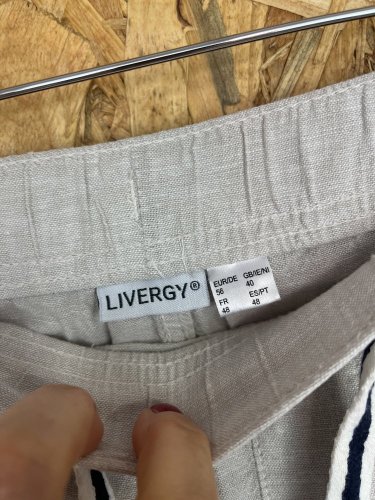 Pánské kraťasy Livergy 55 % len 45 % bavlna