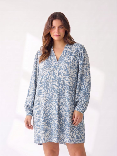 Oversize šaty H&M 55 % viskoza 45 % bavlna