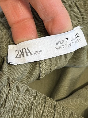 Dětské kalhoty ZARA 93 % viskoza