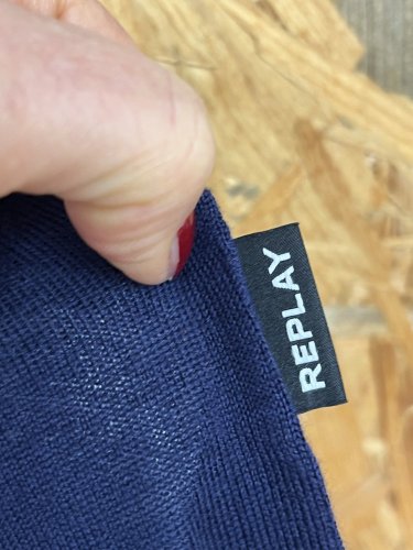 Pánský svetr Replay 50 % bavlna 50 % modal