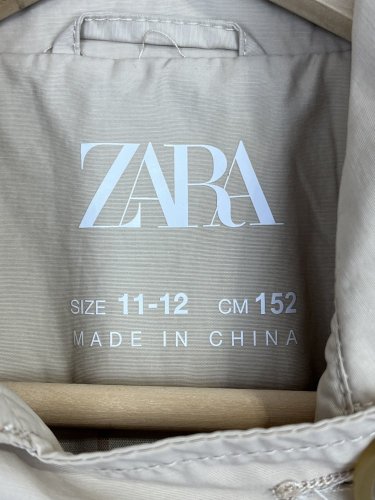 Dětský kabát ZARA 53 % bavlna
