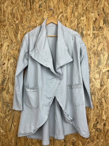 Teplákové sako Made in Italy 95 % bavlna