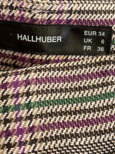 Kalhoty Hallhuber 66 % poylester 32 % viskoza