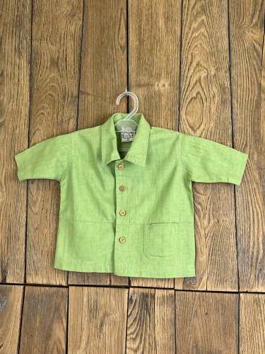 Dětská košile H&M 55 % len 45 % bavlna