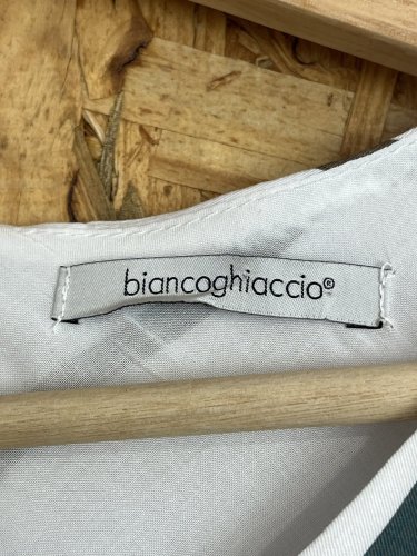 Bavlněné šaty Made in Italy s podílem bavlny a viskozy