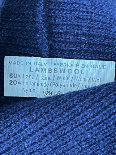 Vlněná čelenka Made in Italy 80 % vlna