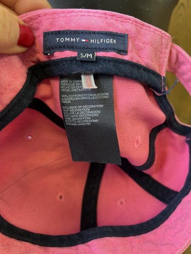 Bavlněná kšiltovka Tommy Hilfiger 100 % bavlna
