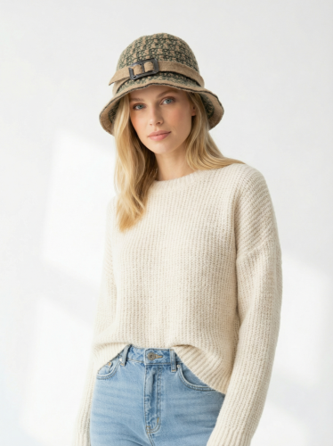 Vlněný klobouk Lembert 100 % vlna