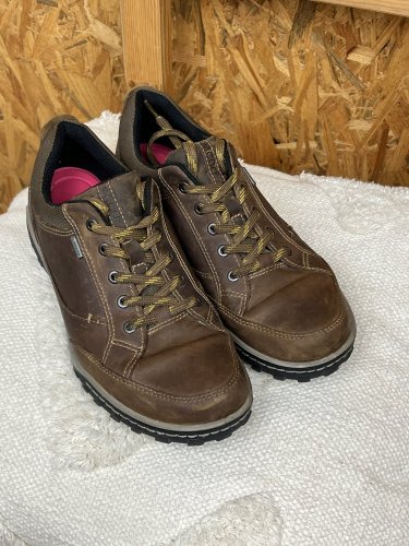 Kožené boty ECCO 100 % kůže