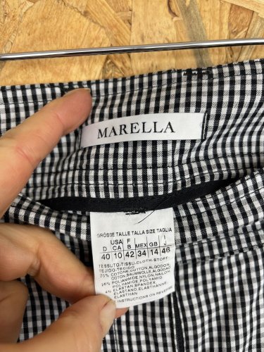 Kalhoty Marella 70 % bavlna