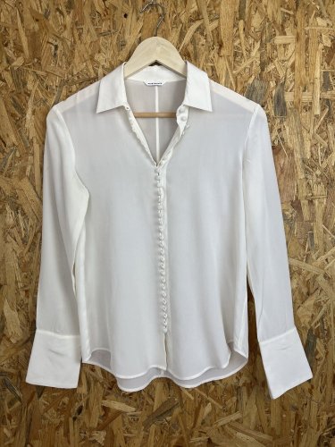 Hedvábná košile Club Monaco 100 % hedvábí