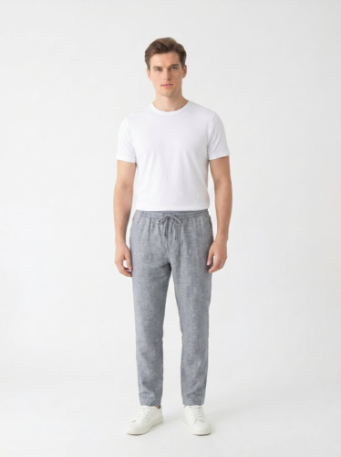 Pánské kalhoty H&M 100 % len