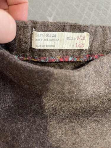 Dětská sukně ZARA 58 % vlna