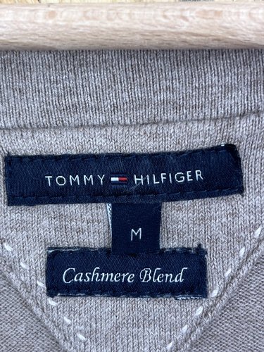 Prodloužený kardigan Tommy Hilfiger 68 % bavlna 12 % kašmír