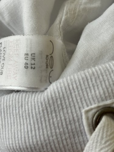 Široké kalhoty New Look 55 % len 45 % bavlna