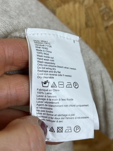 Vlněný svetr Timberland 100 % vlna