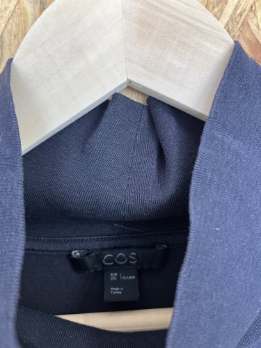 Rolákové šaty COS 100 % bavlna