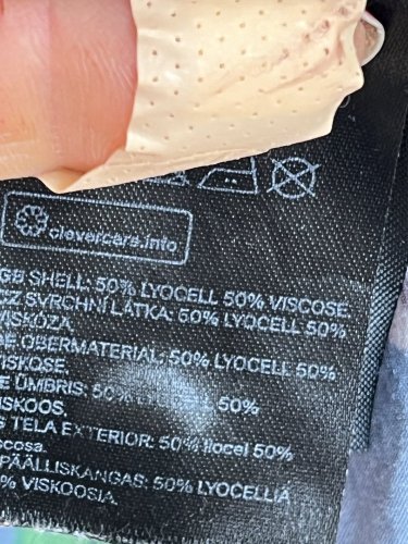 Nadčasová tunika H&M 50 % lyocel 50 % viskoza
