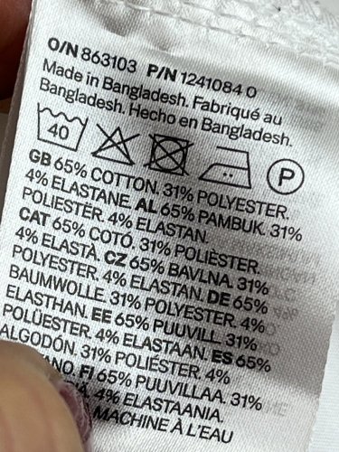 Bavlněná tunika H&M 65 % bavlna