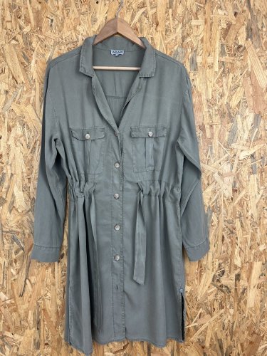 Košilové šaty Ajlajk 100 % tencel