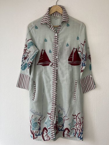 Bavlněné šaty Antica Sartoria 100 % bavlna