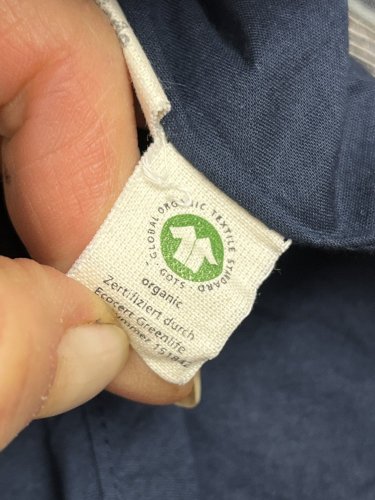 Sukně Grüne Erde 68 % len 32 % bavlna