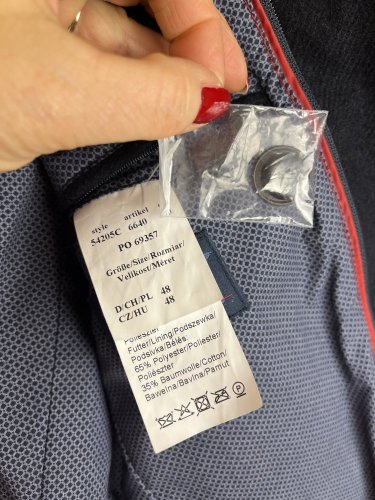 Pánské námořní sako Nils Sundström 60 % vlna