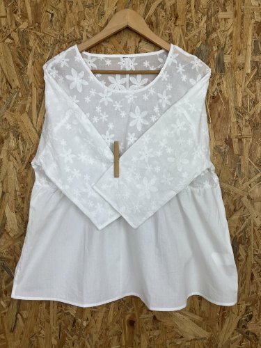 Oversize tunika Made in Italy 100 % viskoza