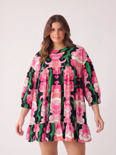 Oversize tunika Karavan 97 % bavlna