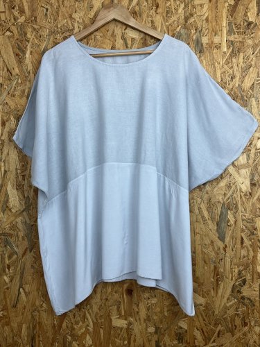 Oversize tunika Made in Italy 70 % viskoza 30 % len