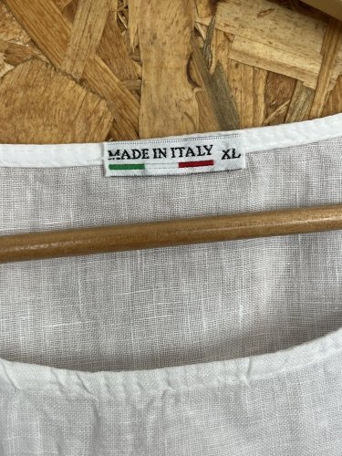 Lněná tunika Made in Italy 100 % len