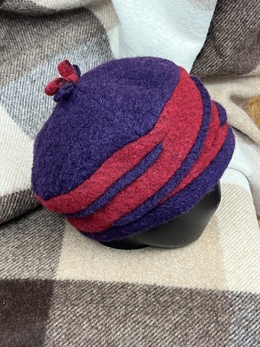 Zimní čepice Angiolo Frasconi 100 % vlna