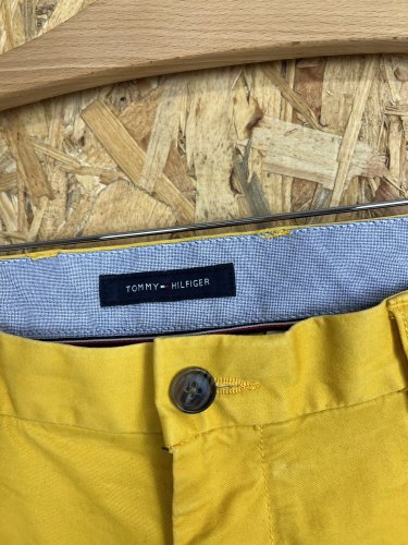 Pánské kalhoty Tommy Hilfiger 97 % bavlna