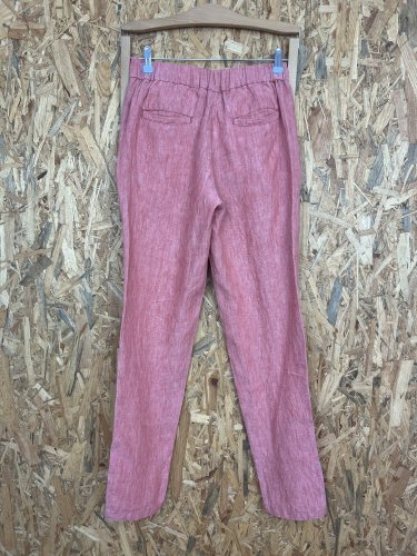 Lněné kalhoty Made in Italy s podílem lnu