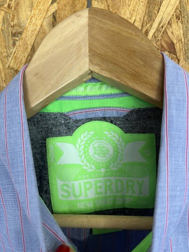 Pánská košile Superdry 100 % bavlna