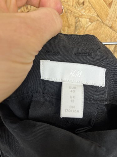 Široké kalhoty H&M 92 % lyocel