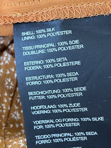 Hedvábná sukně Club Monaco 100 % hedvábí