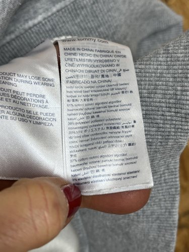 Teplákové šaty Tommy Hilfiger 97 % bavlna